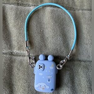 Labubu Blue Cellphone accessory